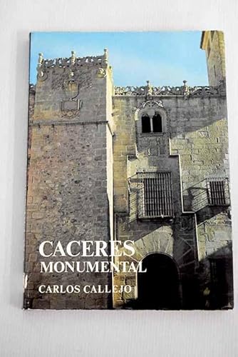 Portada del libro de Cáceres monumental