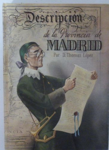 Portada del libro de DESCRIPCIÓN DE LA PROVINCIA DE MADRID