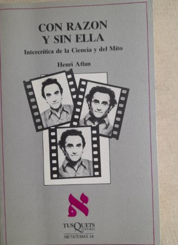Portada del libro de Con razón y sin ella (Metatemas)