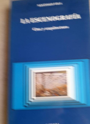 Portada del libro de La escenografía. Cine y arquitectura - VILA, Santiago