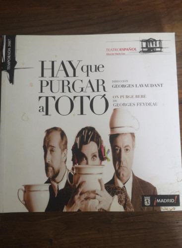 Portada del libro de Hay que purgar a toto- Georges Lavaudant