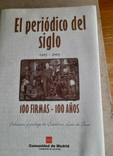 Portada del libro de Periodico del siglo - cien años