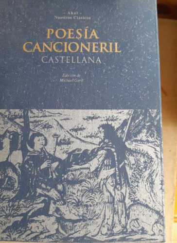 Portada del libro Poesía cancioneril castellana: 7 (Nuestros clásicos)