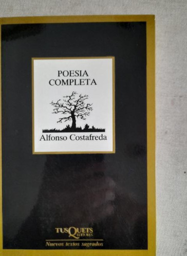 Portada del libro de Poesía completa (Marginales)