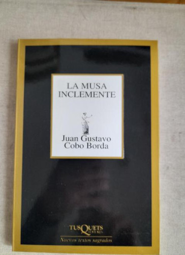 Portada del libro de La musa inclemente: 1 (Marginales)