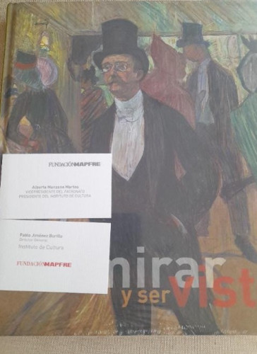 Portada del libro de Mirar y ser visto: colección del Museu de Arte de São Paulo Assis Chateaubriand