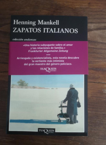 Portada del libro de Zapatos italianos (Andanzas)