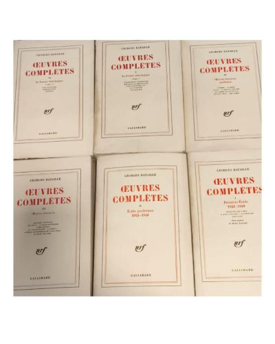 Portada del libro de Ceuvres complètes VOLÚMENES I-V