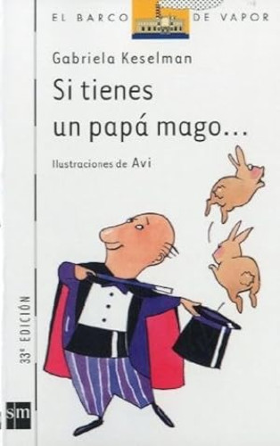 Portada del libro de Si tienes un papá mago