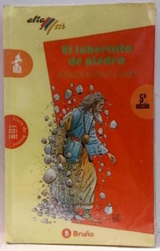 Portada del libro de El laberinto de piedra, ESO, 1 ciclo