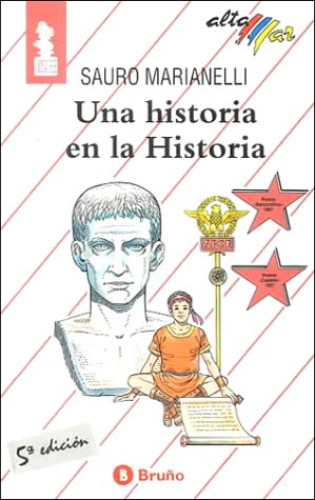 Portada del libro de Una historia en la historia, ESO, 1 ciclo