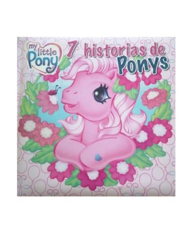 Portada del libro de My little pony. Siete historias de ponys