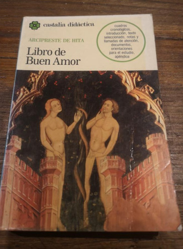 Portada del libro de Libro de buen amor - Ruiz, Juan, Arcipreste De Hita - Ed Castalia