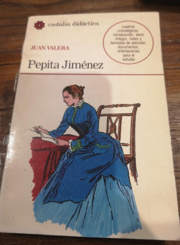 Portada del libro de Pepita Jiménez-Valera, Juan- Editorial Castalia