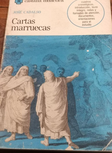 Portada del libro de CARTAS MARRUECAS. JOSÉ CADALSO. EDITORIAL CASTALIA