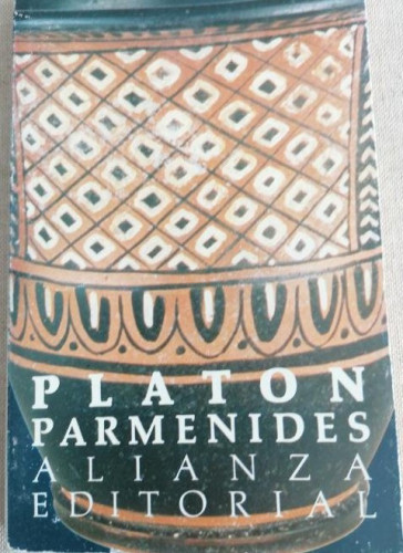 Portada del libro de parmenides platon alianza editorial.bolsillo