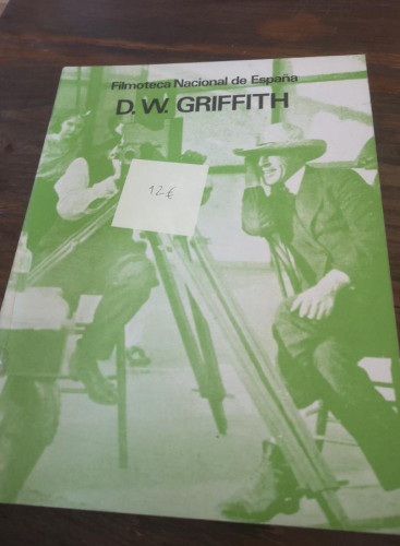 Portada del libro de D.W.Griffith, Filmoteca Nacional de España