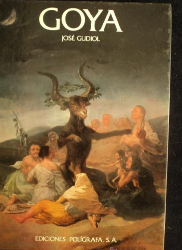 Portada del libro de Goya