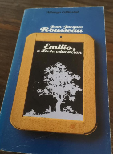 Portada del libro de Emilio, o de la educación- Rousseau, Jean-Jacques- Editorial Alianza