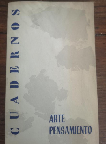 Portada del libro de CUADERNOS. ARTE PENSAMIENTO Nº2. REVISTA DE LAS FACULTADES DE FILOSOFIA Y LETRAS DE ESPAÑA