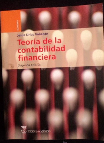 Portada del libro de Teoría de la contabilidad financiera