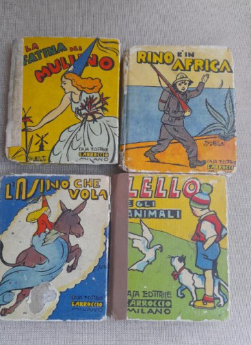 Portada del libro de Lote cuentos italianos. años 30. 4 VOL.