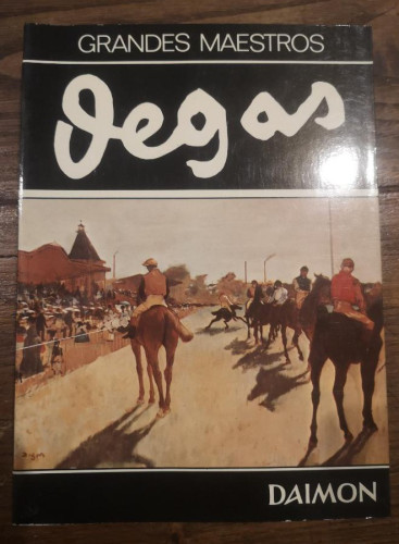 Portada del libro de Degas - Bouret, Jean - Editorial Daimon