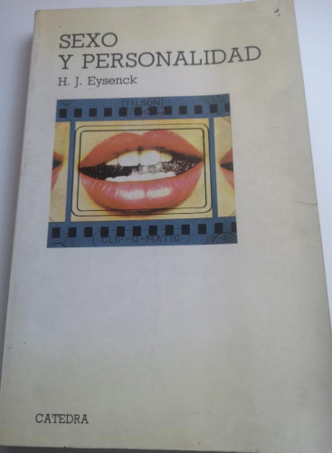 Portada del libro de Sexo y personalidad