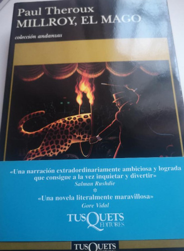 Portada del libro de Millroy, el mago (Andanzas)
