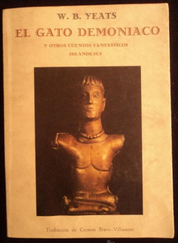 Portada del libro de EL GATO DEMONIACO Y OTROS CUENTOS FANTASTICOS IRLANDESES. YEATS. OLAÑETA. EDITOR. 1991 160 OAG