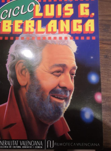 Portada del libro de CICLO. LUIS G. BERLANGA- GENERALITAT VALENCIANA