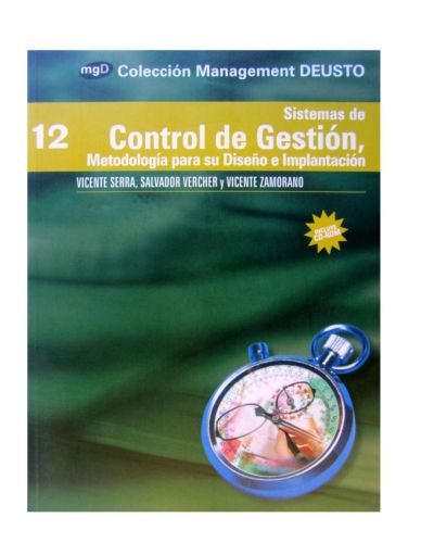 Portada del libro de CONTROL DE GESTIÓN
