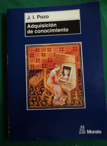 Portada del libro de ADQUISICION DE CONOCIMIENTO. J.I.POZO. MORATA 2003 266 PAG