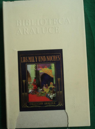 Portada del libro de LAS MIL Y UNA NOCHES. COLECCION ARALUCE ANAYA.