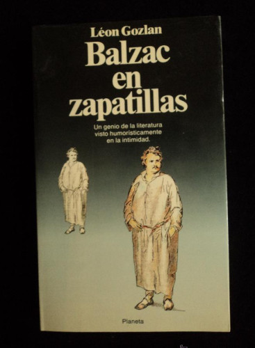 Portada del libro de Balzac en zapatillas