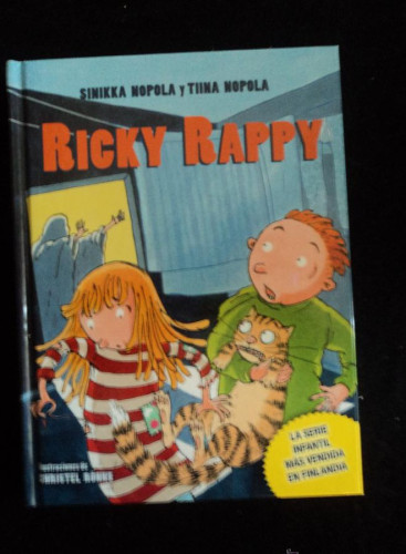 Portada del libro de RICKY RAPPY. SINIKKA NOPOLA. ALFAGUARA.2013