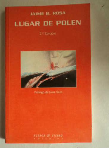 Portada del libro de Lugar de polen (Poesía)