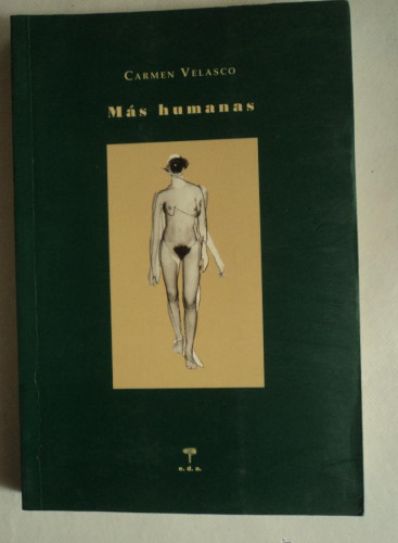 Portada del libro de MAS HUMANOS. CARMEN VELASCO. E.D.A. 2005 161 PAG