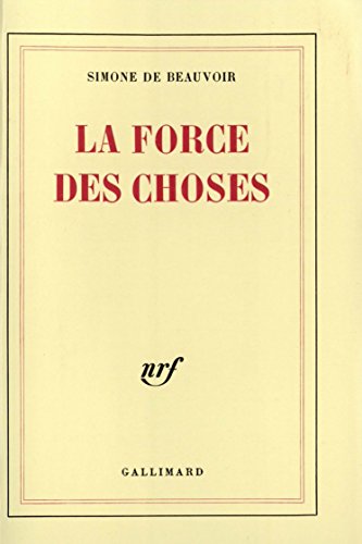 Portada del libro de LA FORCE DES CHOSES