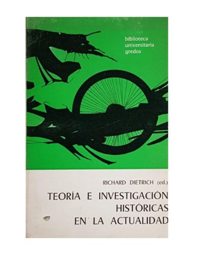 Portada del libro de Teoria e investigación históricas en la actualidad 