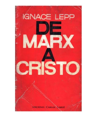 Portada del libro de DE MARX A CRISTO