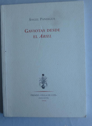 Portada del libro de Gaviotas desde el ariel