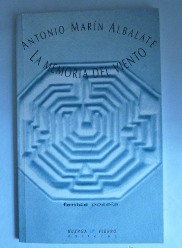 Portada del libro de La memoria del viento (Fenice Poesía)