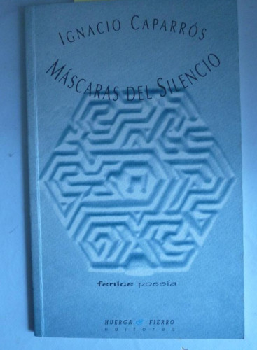 Portada del libro de Máscaras del silencio (Fenice Poesía)