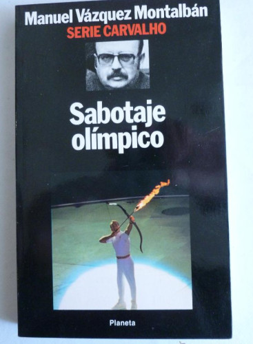 Portada del libro de Sabotaje olímpico