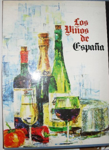 Portada del libro de los vinos de España AAVV Elexpuru hermanos 1971 Encuadernación de tapa dura