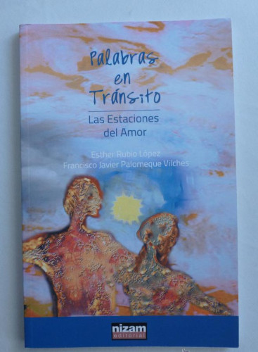 Portada del libro de PALABRAS EN TRANSITO. RUBIO LOPEZ Y PALOMEQUE VILCHES.ED. NIZAM 2013 114 PAG