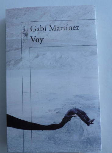 Portada del libro de VOY. GABI MARTINEZ. ALFAGUARA. 2014 386 PAG