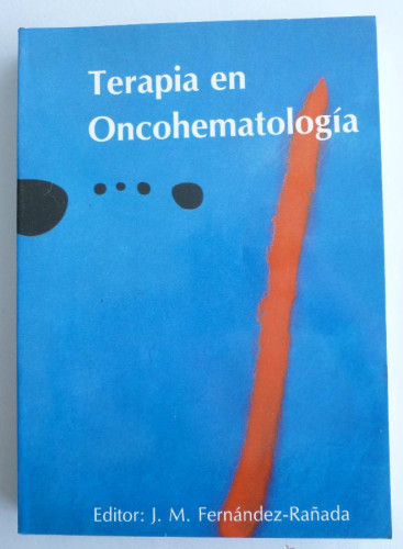 Portada del libro de TERAPIAEN ONCOHEMATOLOGIA. ED.FERNANDEZ-RAÑADA. 1993 384 PAG
