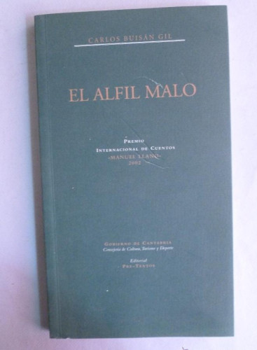 Portada del libro de El alfil malo (Títulos en coedición y fuera de colección)